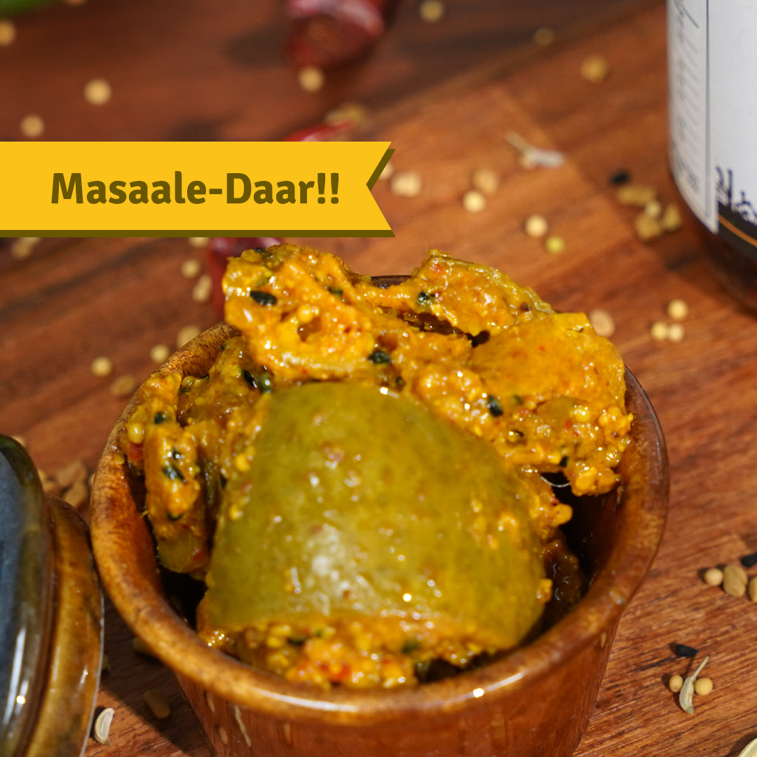 Home-made Mango Pickle (Food-Grade Safe Pouch)